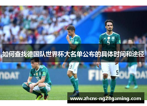 如何查找德国队世界杯大名单公布的具体时间和途径